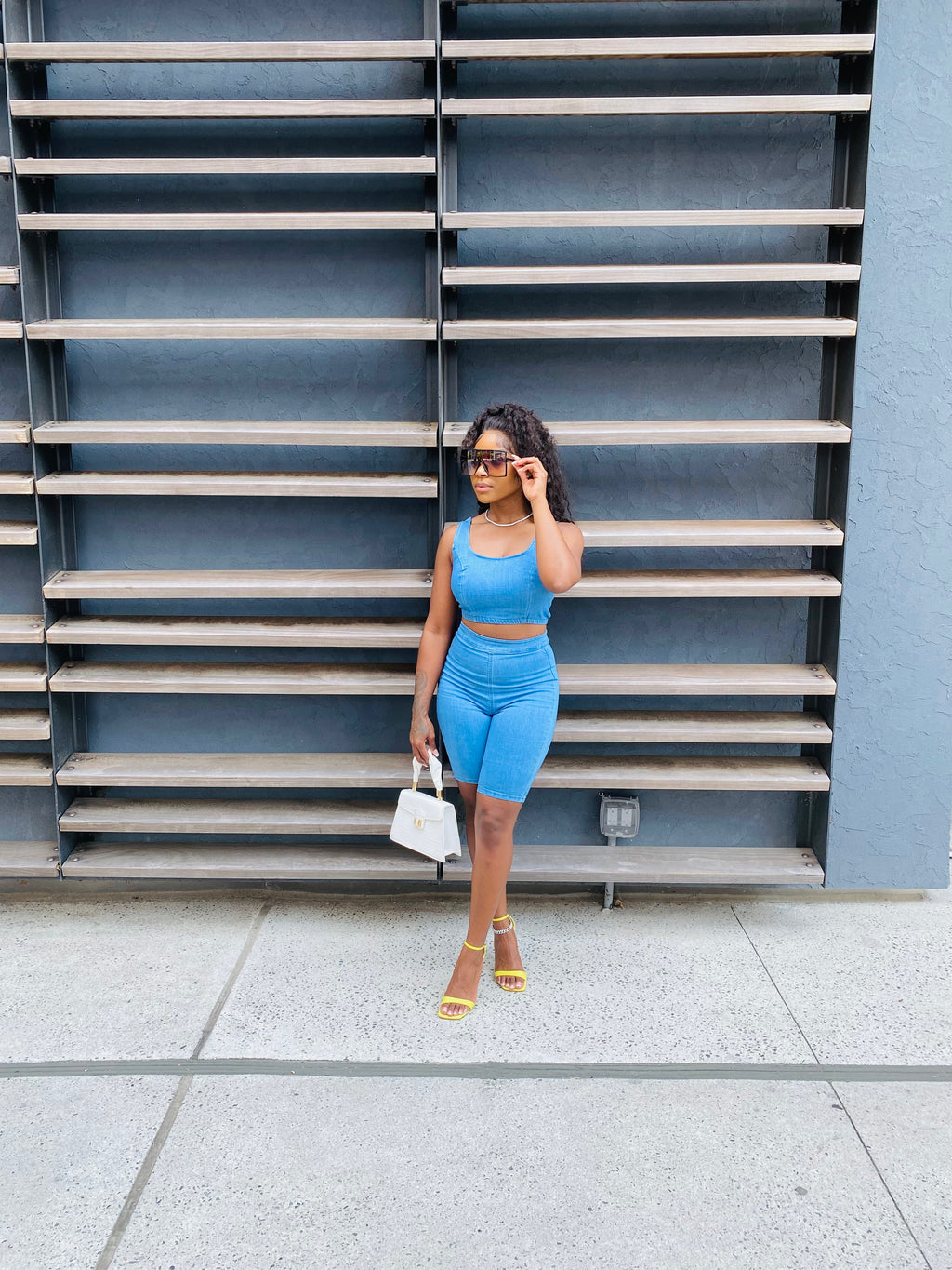 Desi Denim Set